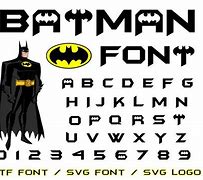 Image result for Batman Logo Fontsvg