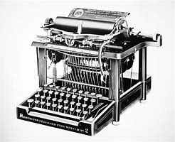 Image result for Remington Typewriter