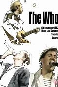 Image result for The Who Maple Leaf Gardens 1982