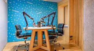 Image result for Professional Podcast Studio