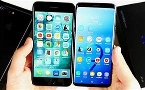 Image result for iPhone 7 vs Samsung S9
