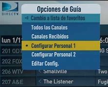 Image result for Menu DTV Spanish