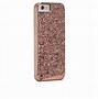 Image result for Rose Gold iPhone 5 Cases with Glitter