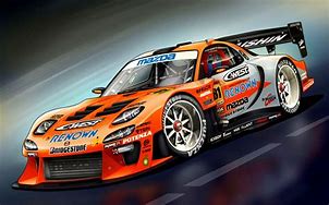 Image result for Orange Car Racing Background Wallpaper