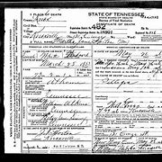 Image result for Tennessee Death Certificates