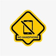 Image result for No Handphone and iPad Sign