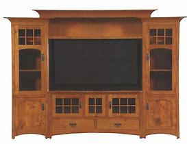 Image result for Oak Entertainment Centers Wall Units