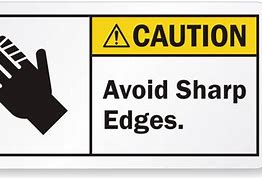 Image result for Sharp Edge Symbol