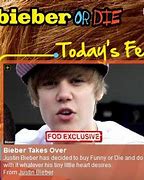 Image result for Justin Bieber Funny or Die