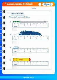 Image result for Measuring Length Worksheets PDF