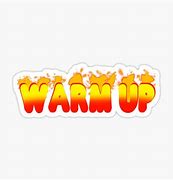 Image result for Warm Up Cartoon Words