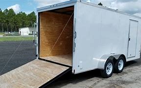 Image result for 7X14 Enclosed Utility Trailers