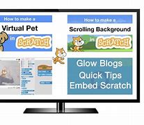 Image result for Scratch Y TV Screen