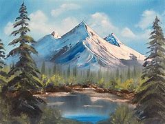Image result for Bob Ross Painting Class