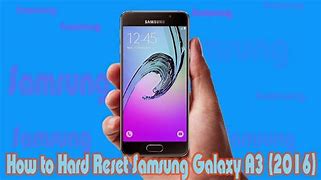 Image result for How to Factory Reset Samsung A3