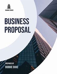 Image result for Business Proposal Cover Page Template