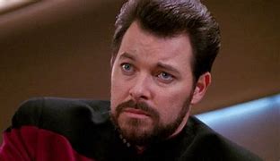 Image result for Will Riker Standing at Table
