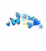 Image result for Blue Butterfly Emoji Crown