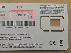 Image result for PUK Code Unlock Esim Card