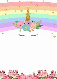 Image result for Free Printable Unicorn Birthday Cards