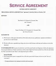 Image result for Free Service Agreement Form
