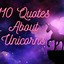 Image result for Unicorn Quote Pics