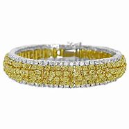 Image result for Yellow Diamond Bracelet