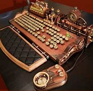 Image result for Steampunk Fancy Keyboard