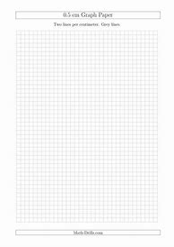 Image result for 0.5 Cm Graph Paper