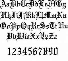 Image result for Old English Font for Cricut Free
