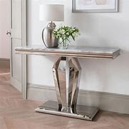 Image result for Metal Console Tables for Hallways