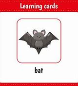 Image result for Cartoon Bat Flashcard