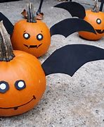 Image result for Bat Pumpkin Paint