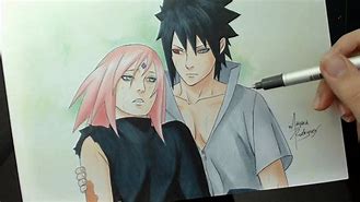 Image result for Naruto Sasuke Sakura Drawing