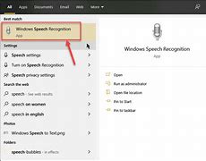 Image result for Speech to Text Windows 10