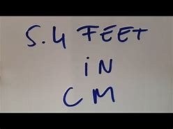 Image result for Ft. to Cm