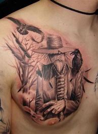 Image result for Scary Scarecrow Tattoo