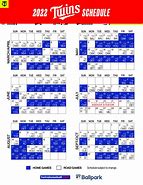 Image result for Minnesota Twins 2024 Schedule Printable