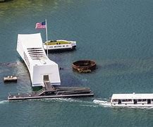Image result for The Arizona Ship in Hawaii Pearl Harbor