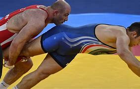 Image result for Old Olympic Wrestling