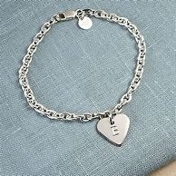 Image result for heart charm bracelet