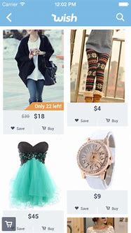 Image result for Wish Shopping iPhone