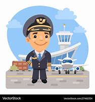 Image result for Cartoon of Upside Down Airline Pilot