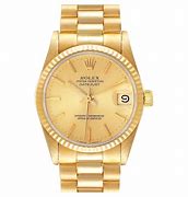 Image result for Rolex Gold Watch with Diamonds