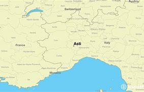 Image result for Asti Italy Map
