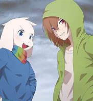 Image result for Chara and Asriel
