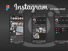 Image result for Instragram iOS Dark Mode