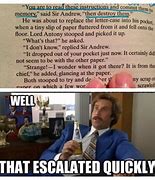 Image result for Anchorman That Escalated Quickly Meme