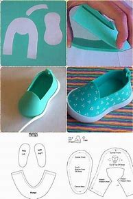 Image result for 18 Doll Shoe Pattern