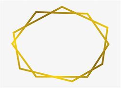 Image result for Gold Geometric Frame Free